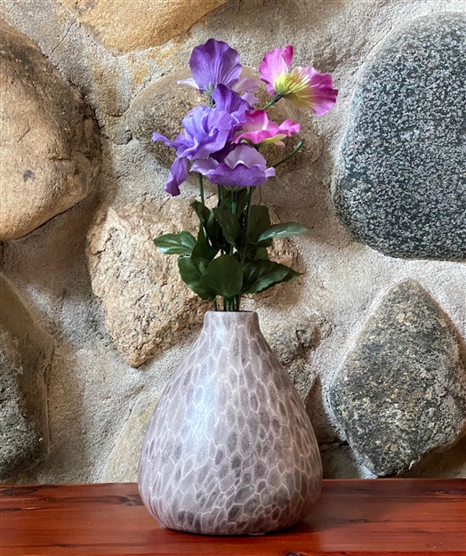 Petoskey Stone vase brings the beauty of nature to your decor.